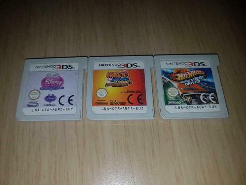 Lot de trois jeux 3DS : Princesse, Naruto et Hot Wheels, Consoles de jeu & Jeux vidéo, Jeux | Nintendo 2DS & 3DS, Comme neuf, Enlèvement ou Envoi