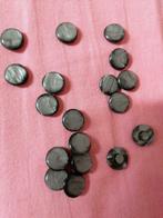 lot de 18 boutons marbré gris 12mm, Hobby & Loisirs créatifs, Enlèvement ou Envoi