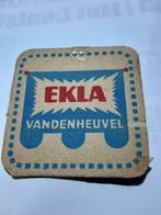 oude bierkaartje: EKLA   Vandenheuvel, Verzamelen, Biermerken, Ophalen of Verzenden