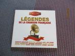 cd legendes de la chanson francaise., CD & DVD, CD | Musique du monde, Enlèvement ou Envoi