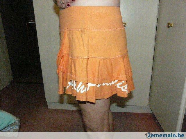 Jupe en coton orange ;, Kleding | Dames, Rokken, Gedragen, Oranje, Ophalen of Verzenden