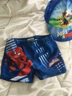 Zwembroek 6j spiderman + Paw Patrol pet, Jongen, Ophalen of Verzenden, Spiderman PawPatrol, Sport- of Zwemkleding