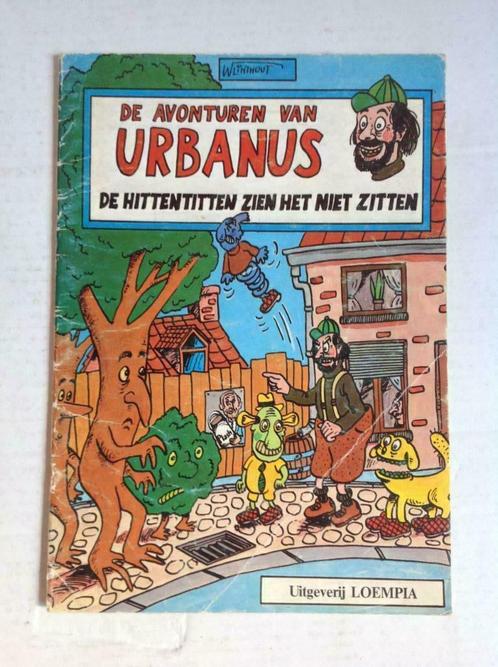 Urbanus strip - 2. De Hittentitten... - sc - 1e druk - 1983, Boeken, Stripverhalen, Gelezen, Eén stripboek, Ophalen of Verzenden