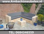 steigerhout Hoekbank Loungebank Bank LOUNGE TUINMEUBELEN