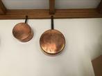 2 poêlons en cuivre rouge, Antiquités & Art, Antiquités | Bronze & Cuivre