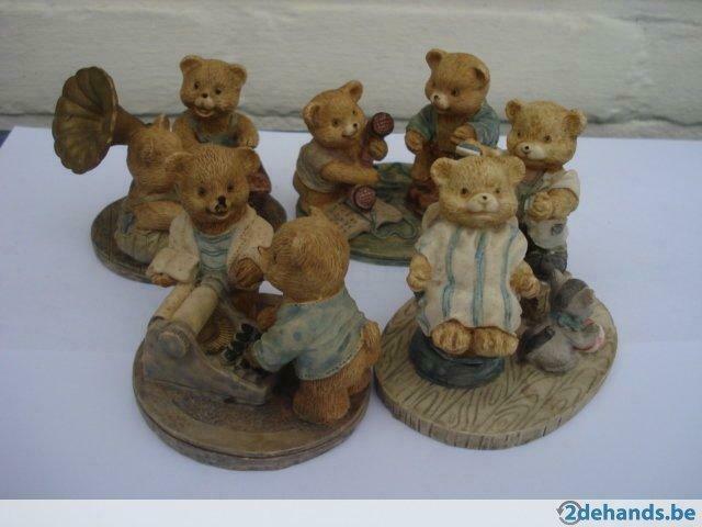 Allerlei beeldjes: vooral beertjes, ook andere 4, Verzamelen, Beren en Cherished Teddies, Nieuw, Ophalen of Verzenden