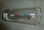 #H Bier glas DOMMELSCH " groot glas vorm ' boerke ' ", Ophalen of Verzenden, Gebruikt, Bierglas