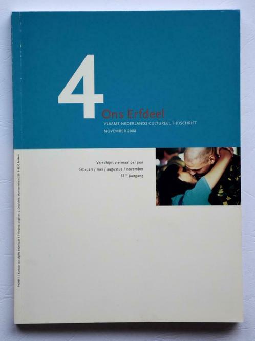 ONS ERFDEEL 2008-4 De Bruyne Van Ostaijen Van Istendael, Boeken, Tijdschriften en Kranten, Zo goed als nieuw, Overige typen, Ophalen of Verzenden