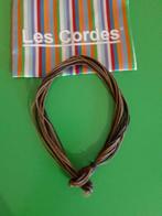 Les Cordes - halsketting, Handtassen en Accessoires, Kettingen, Overige materialen, Gebruikt, Bruin, Ophalen