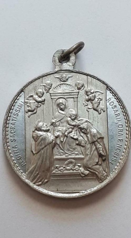 M83 *Oude Medaille*Regina sacratissimi rosarii ora pro nobis, Collections, Religion, Enlèvement ou Envoi