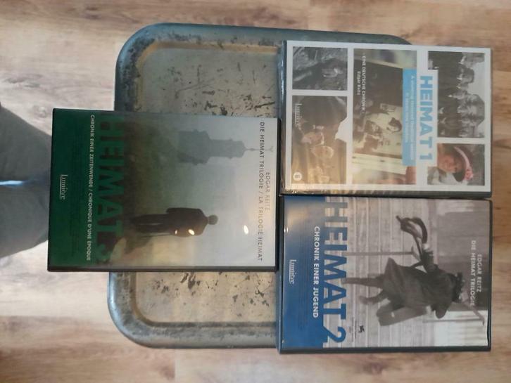 Heimat – de complete trilogie, Cd's en Dvd's, Dvd's | Tv en Series, Zo goed als nieuw, Drama, Boxset, Vanaf 6 jaar, Ophalen of Verzenden