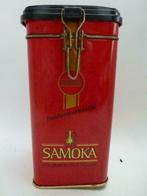ancienne boite en tôle vide Samoka, Autres marques, Utilisé, Enlèvement ou Envoi, Café