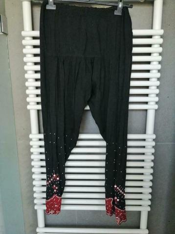 harembroek maat S, Enlèvement ou Envoi, Comme neuf, Taille 36 (S), Noir