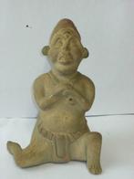 Peruaans terracotta beeld 'aanbidder', Ophalen of Verzenden