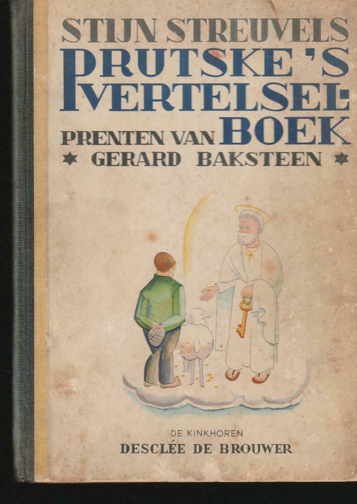 Prutske's vertelselboek Stijn Streuvels,,zie foto"s ,,RAR ,,, Antiek en Kunst, Antiek | Boeken en Manuscripten, Ophalen of Verzenden