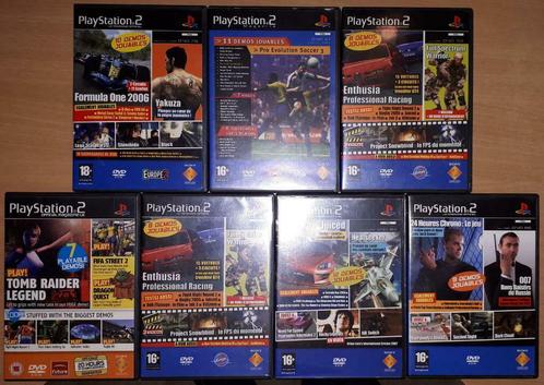 17 PlayStation 2-demoschijven (PAL), Games en Spelcomputers, Games | Sony PlayStation 2, Gebruikt, Vanaf 3 jaar, Ophalen of Verzenden
