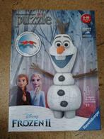 3D puzzel Frozen 2 met Olaf, Hobby en Vrije tijd, Nieuw, Ophalen of Verzenden, Puzzel, Ravensburger