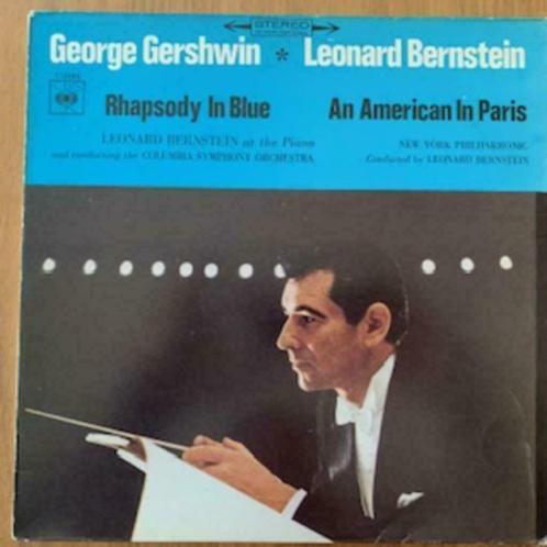 Vinyl LP George Gershwin Leonard Bernstein - Rapsody in Blue, CD & DVD, Vinyles | Jazz & Blues, Enlèvement ou Envoi