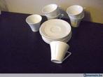 service porcelaine de LIMOGES tasses + sous-tasses., Ophalen of Verzenden, Nieuw, Kop(pen) en/of Schotel(s)