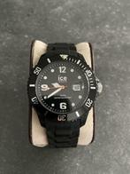 ICE watch zwart lunette 42mm d, Handtassen en Accessoires, Horloges | Dames, Ophalen, Zo goed als nieuw, Polshorloge
