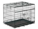 Caisse pour chien avec portes coulissantes Noir XL, 75 à 110 cm, Enlèvement, Neuf, 65 à 100 cm