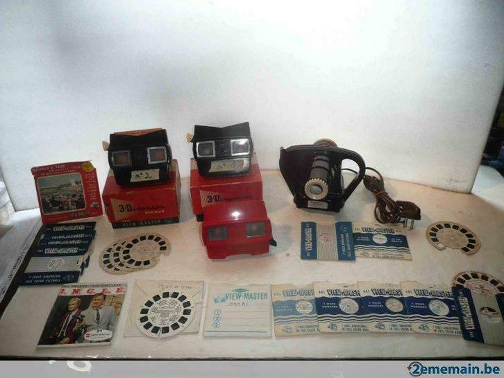 View Master modèles E + projecteur à lampe, Cd's en Dvd's, Dvd's | Kinderen en Jeugd, Ophalen of Verzenden