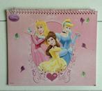 Disney Princess spiraalschriftje witte blaadjes tekenen, Gebruikt, Ophalen of Verzenden