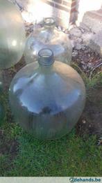 Wijnflessen , vanaf 4 liter  , zie foto's  . Dame Jeanne ., Collections, Enlèvement, Utilisé