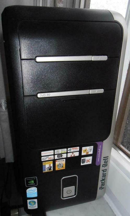 Tour ordinateur Packard Bell IMedia F9526 (lecteur+ventilo), Informatique & Logiciels, Ordinateurs de bureau, Utilisé, Enlèvement ou Envoi