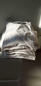 13 witte T-shirts, 100% katoen,korte mouw,XXL, Kleding | Heren, Nieuw, Wit, Ophalen