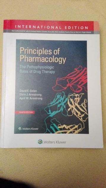 Principles of pharmacology