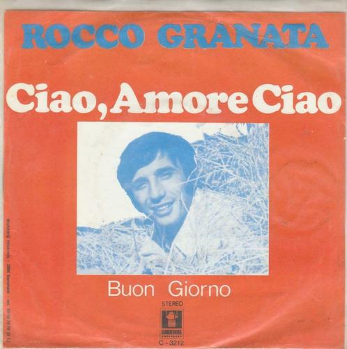45T: Rocco Granata: Ciao,Amore Ciao  : Cardinal, Cd's en Dvd's, Vinyl | Overige Vinyl, Overige formaten, Ophalen of Verzenden
