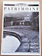 nouvelles du patrimoine - Dossier Jardins Historiques - 1987, Architecture général, Utilisé, Enlèvement ou Envoi, Les amis de l'Unesco