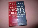 THE AUTHORIZED ROGET'S THESAURUS OF ENGLISH WORDS AND PHRASE, Boeken, Ophalen of Verzenden, Zo goed als nieuw, Overige niveaus