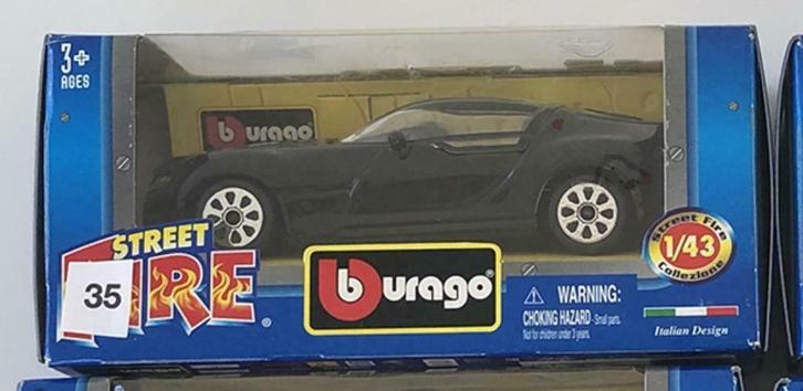 Bburago SAAB AeroX - MIB - 3 stuks - PRIJS IS PER STUK, Hobby en Vrije tijd, Modelauto's | 1:43, Nieuw, Auto, Overige merken, Ophalen of Verzenden