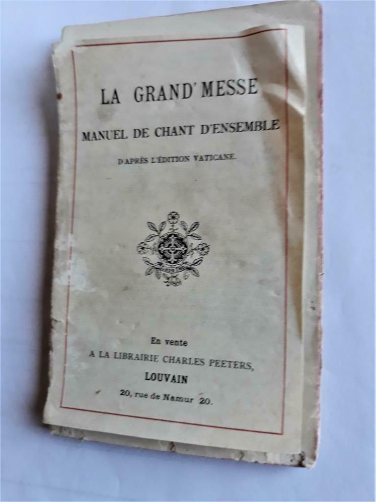 La grand ' messe munuel de chant d'ensemble, Enlèvement ou Envoi, Christianisme | Catholique