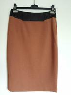 Jupe marron avec nœud noir Silvian Heach - M, Taille 38/40 (M), Enlèvement ou Envoi, Comme neuf, Brun