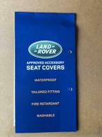 Land Rover Defender Waterproof 2 seat cover