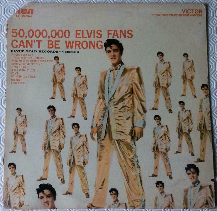 Lp Elvis Presley, Cd's en Dvd's, Vinyl | Pop, 1960 tot 1980, 12 inch, Ophalen of Verzenden