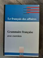 Le français des affaires - grammaire française, Livres, Livres d'étude & Cours, Comme neuf, Enlèvement ou Envoi