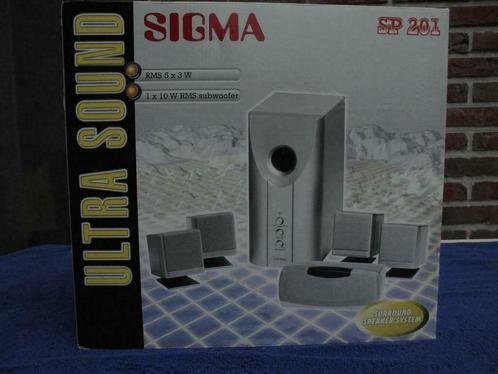 SURROUND SPEAKER SYSTEM 5.1 SIGMA SP201 * NEW *, Audio, Tv en Foto, Luidsprekerboxen, Nieuw, Complete surroundset, Minder dan 60 watt
