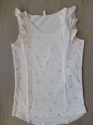 CKS - Roze topje. Maat 164. Prima staat, Enlèvement ou Envoi, Chemise ou À manches longues, CKS, Utilisé