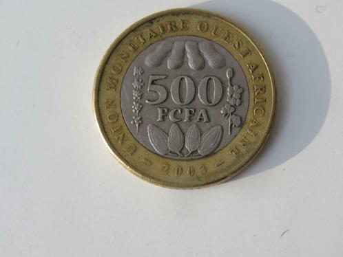 500 Francs Afrique de l'Ouest 2003, Timbres & Monnaies, Monnaies | Afrique, Monnaie en vrac, Enlèvement ou Envoi