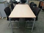 Steelcase kantoor tafel met 4 stoelen