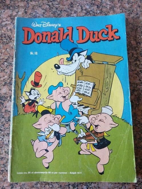 Vintage weekblad Donald Duck, Collections, Disney, Utilisé, Autres types, Donald Duck, Enlèvement