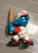 Schtroumpf Silan Joueur de Baseball, Collections, Enlèvement ou Envoi, Comme neuf, Autres Schtroumpfs, Poupée, Figurine ou Peluche