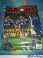 poster "Anderlecht Champion", Affiche, Image ou Autocollant, Utilisé, Enlèvement ou Envoi