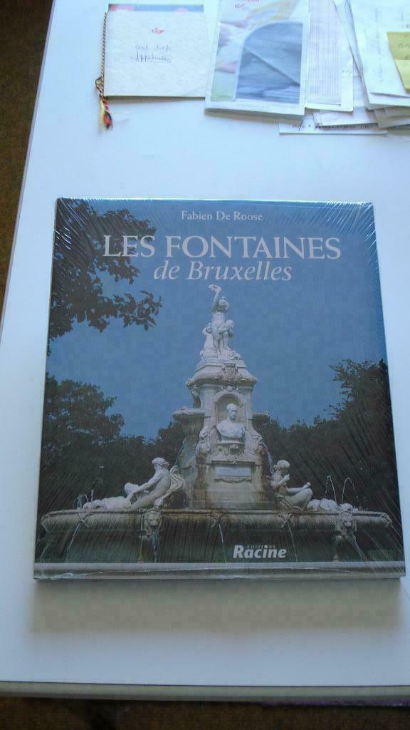 NIEUW BOEK --- LES FONTAINE DE BRUXELLES -- GESCHENK ?, Boeken, Stripverhalen, Nieuw, Ophalen of Verzenden