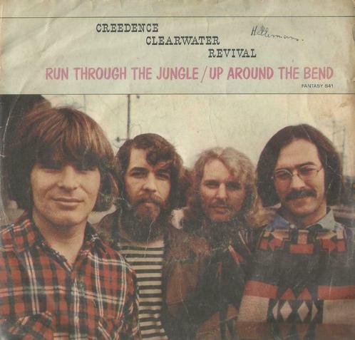 Creedence Clearwater Revival – Run through the jungle - F, Cd's en Dvd's, Vinyl Singles, Gebruikt, Single, Pop, 7 inch, Ophalen of Verzenden