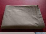 1 Drap beige Ancien. 1m20 X 2m87., Enlèvement ou Envoi